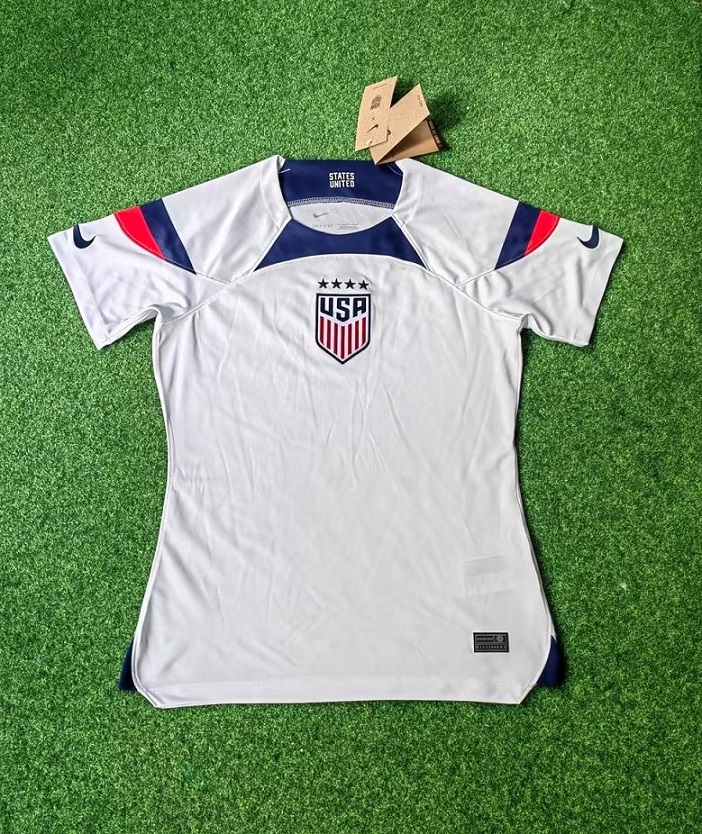 AAA Quality USA Woman 2022 World Cup Home Soccer Jersey